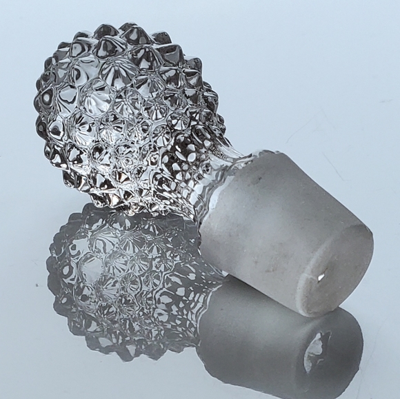 Vntg Luscious Hobnail 8 1/2" Decanter by Duncan and Miller - Picture 5 of 14